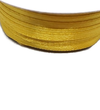Arany 3 mm-es szatén szalag